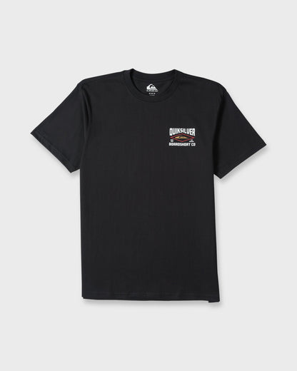 Stay Diamond Classic Short Sleeve Knit T-Shirt - Black