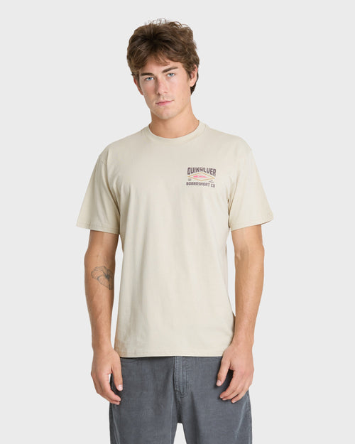 Stay Diamond Classic Short Sleeve Knit T-Shirt - Peyote
