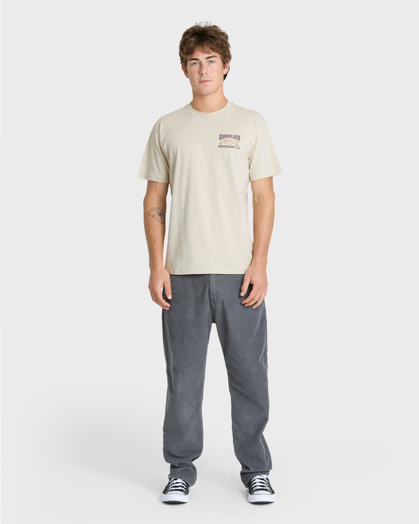 Stay Diamond Classic Short Sleeve Knit T-Shirt - Peyote