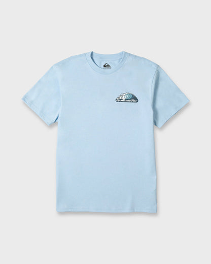 Spit Pit Classic Short Sleeve Cotton T-Shirt - Skyway Heather