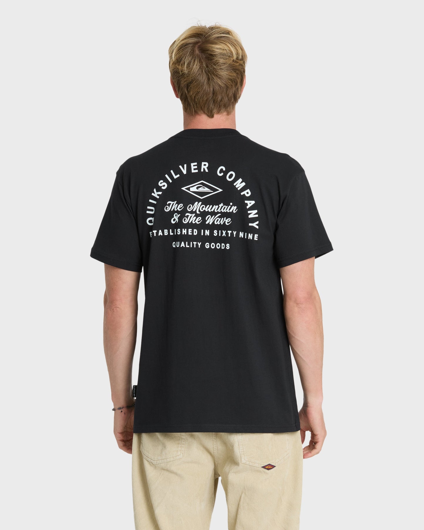 Garage Days Classic Short Sleeve Knit T-Shirt - Black