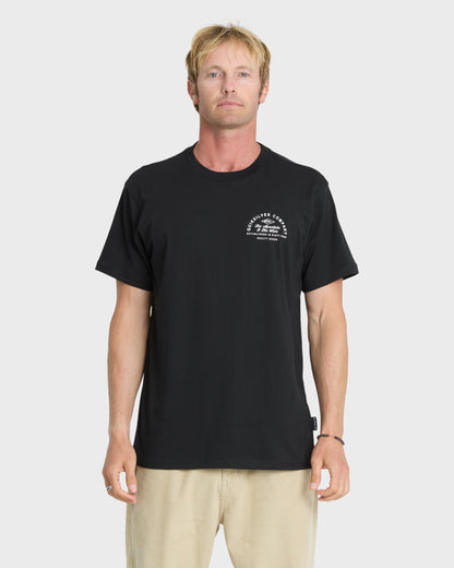 Garage Days Classic Short Sleeve Knit T-Shirt - Black