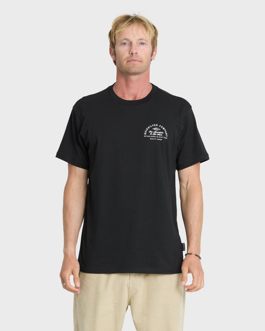 Garage Days Classic Short Sleeve Knit T-Shirt - Black