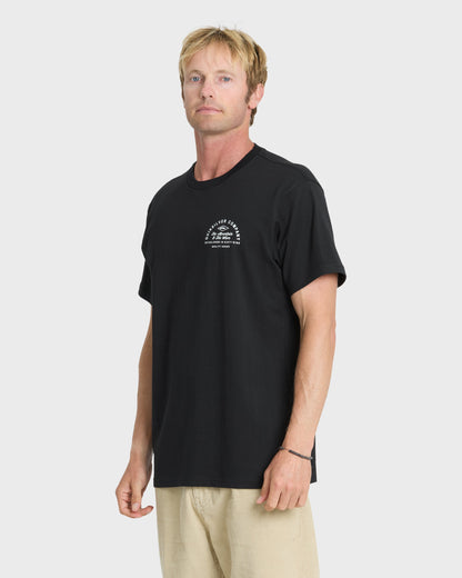 Garage Days Classic Short Sleeve Knit T-Shirt - Black