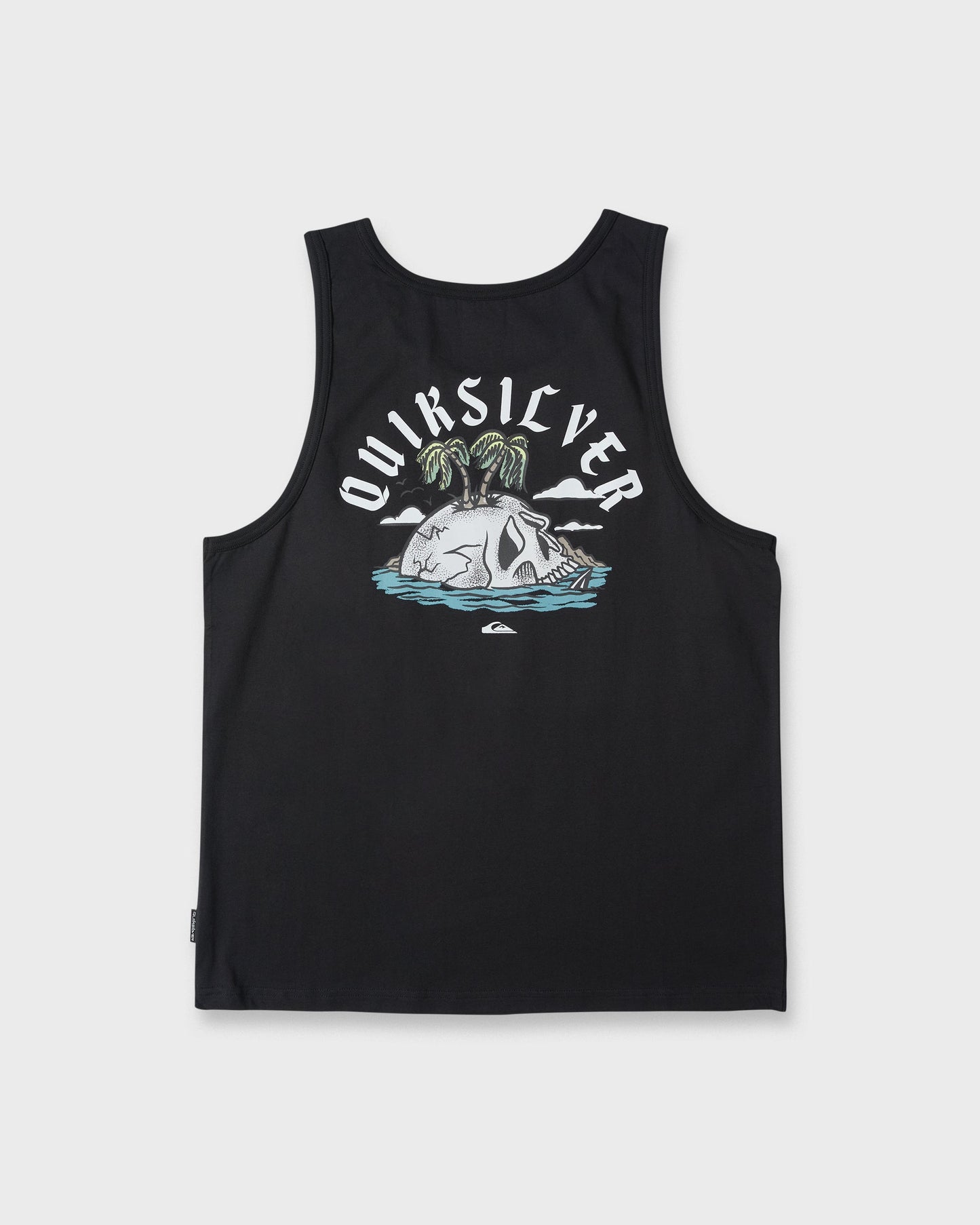 Skull Rock Tank Top - Black