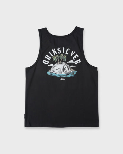 Skull Rock Tank Top - Black