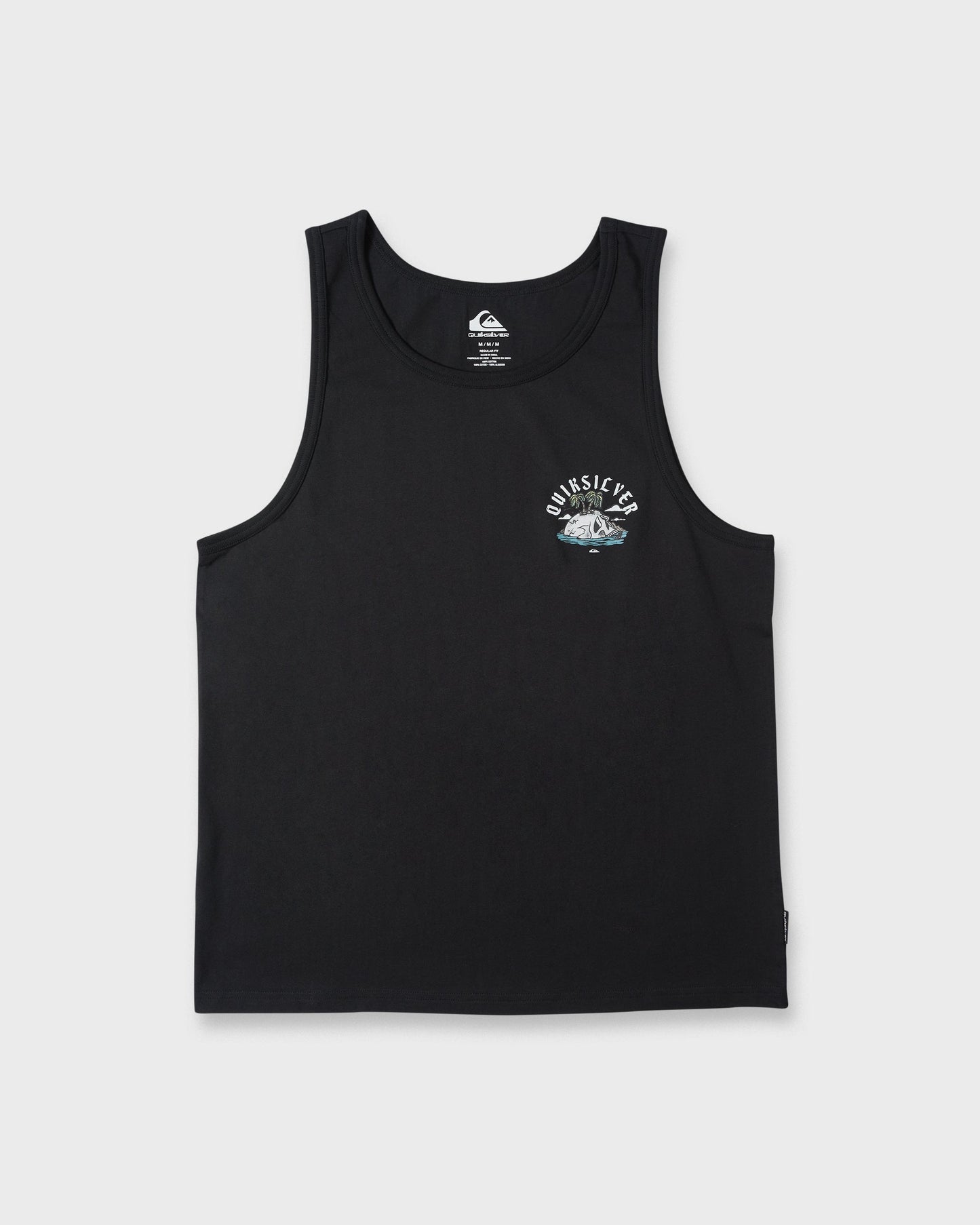 Skull Rock Tank Top - Black