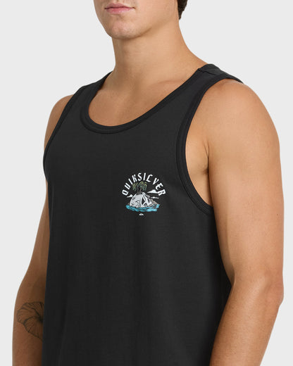 Skull Rock Tank Top - Black