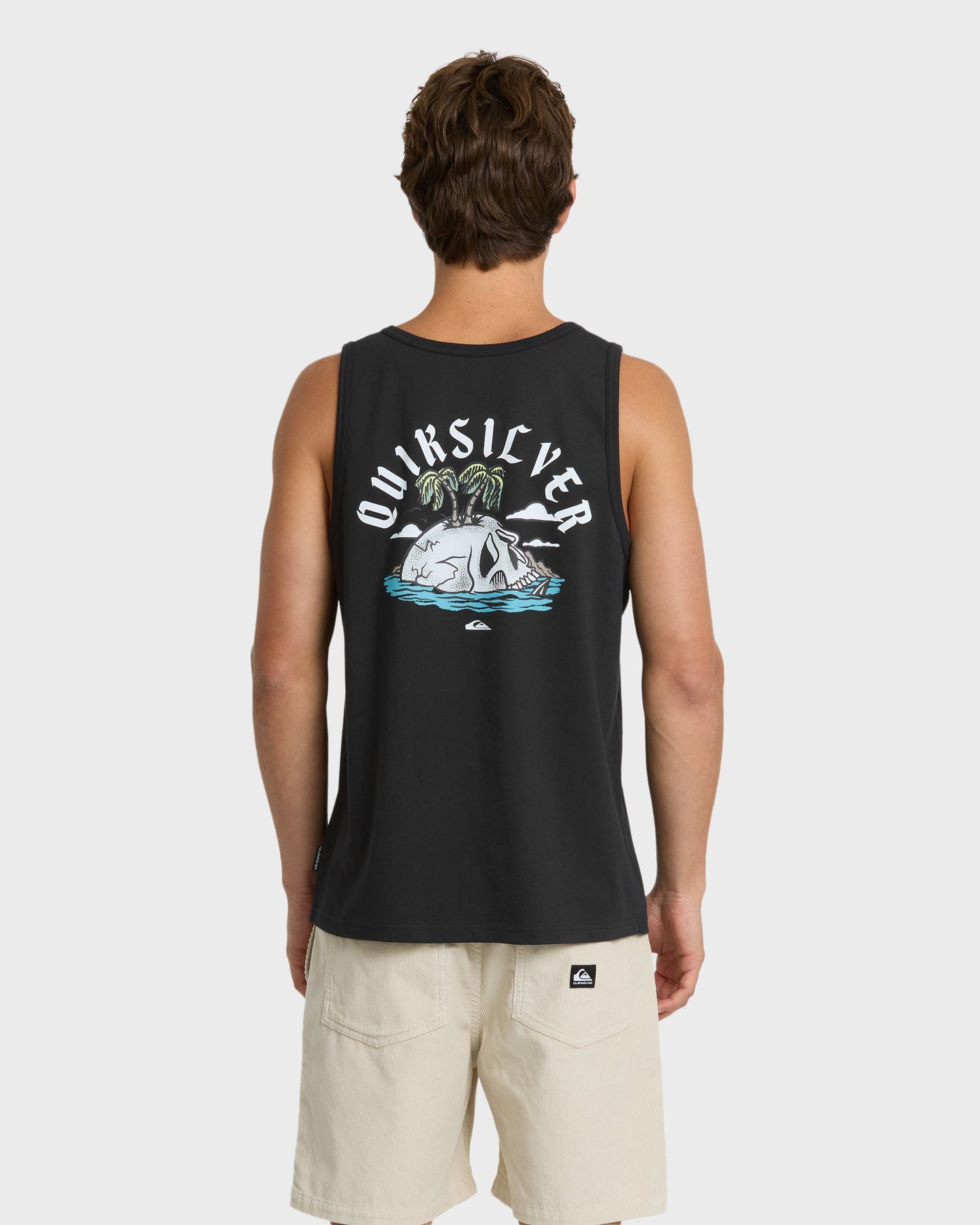 Skull Rock Tank Top - Black