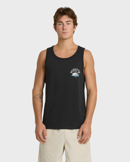 Skull Rock Tank Top - Black