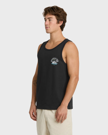 Skull Rock Tank Top - Black