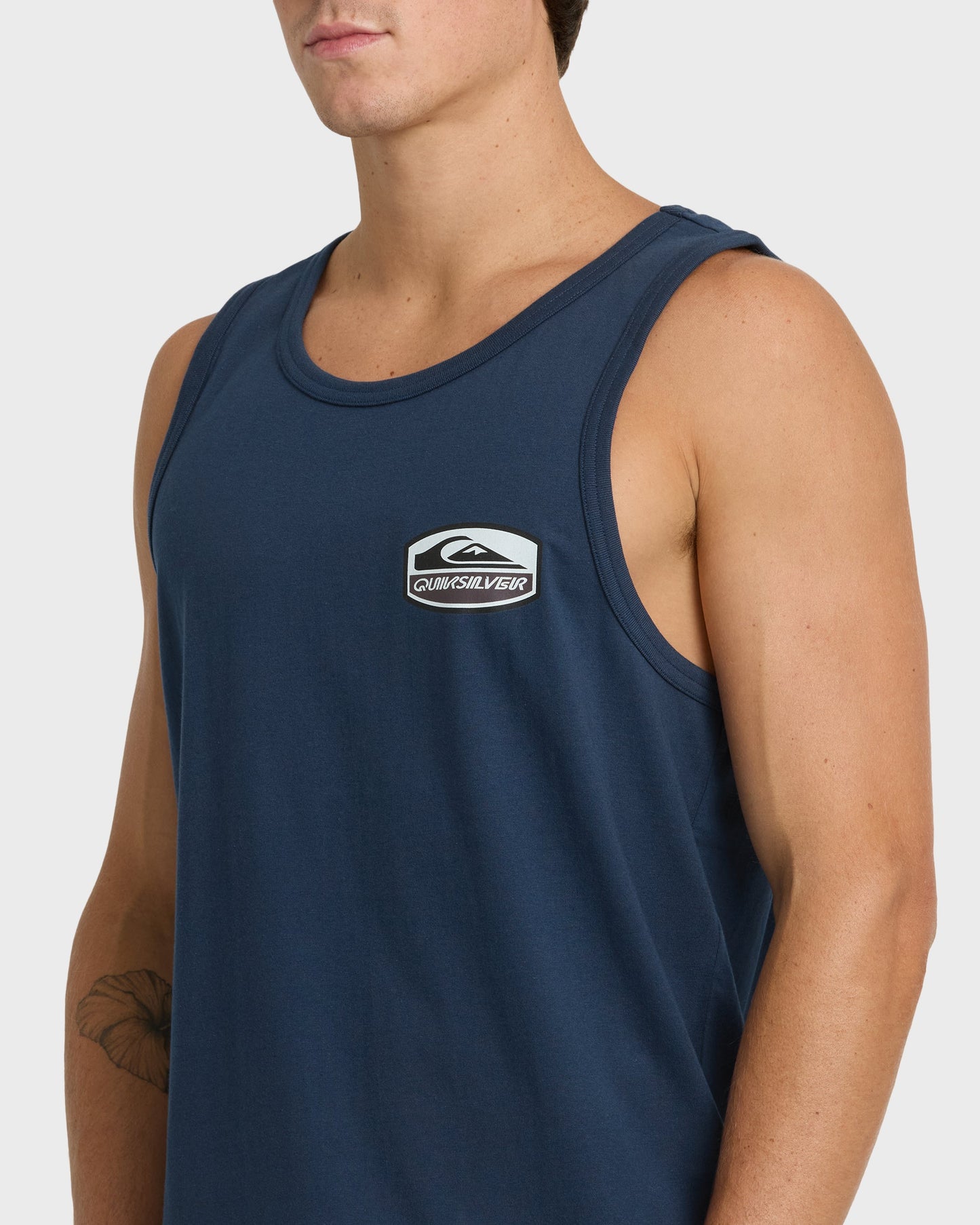 Shapers Crest Tank Top - Dark Denim