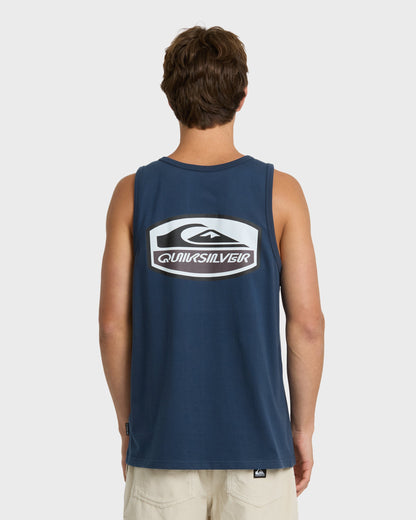 Shapers Crest Tank Top - Dark Denim