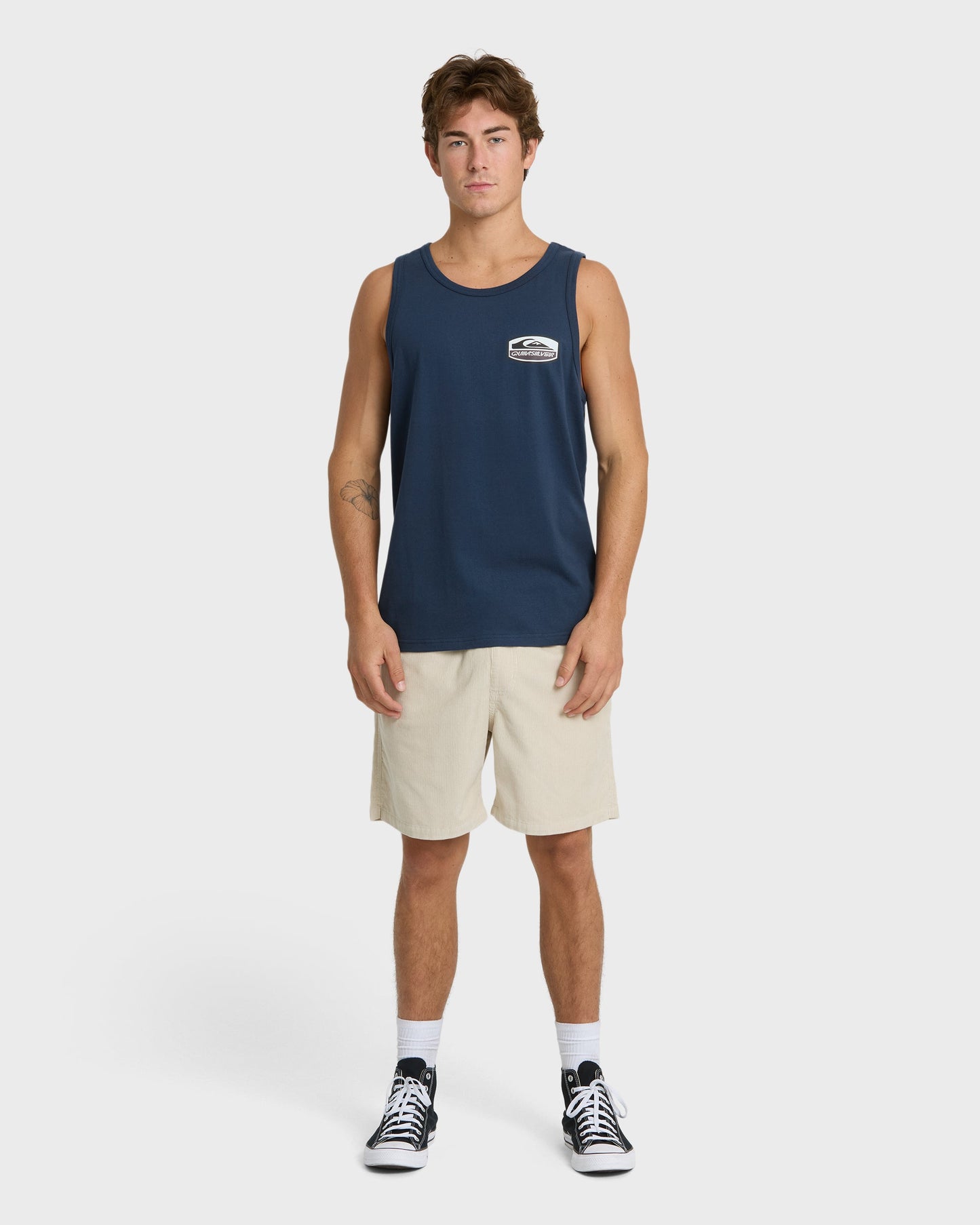 Shapers Crest Tank Top - Dark Denim