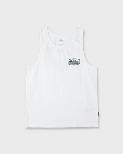 Shapers Crest Tank Top - White