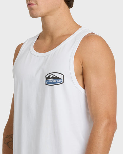 Shapers Crest Tank Top - White