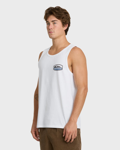 Shapers Crest Tank Top - White