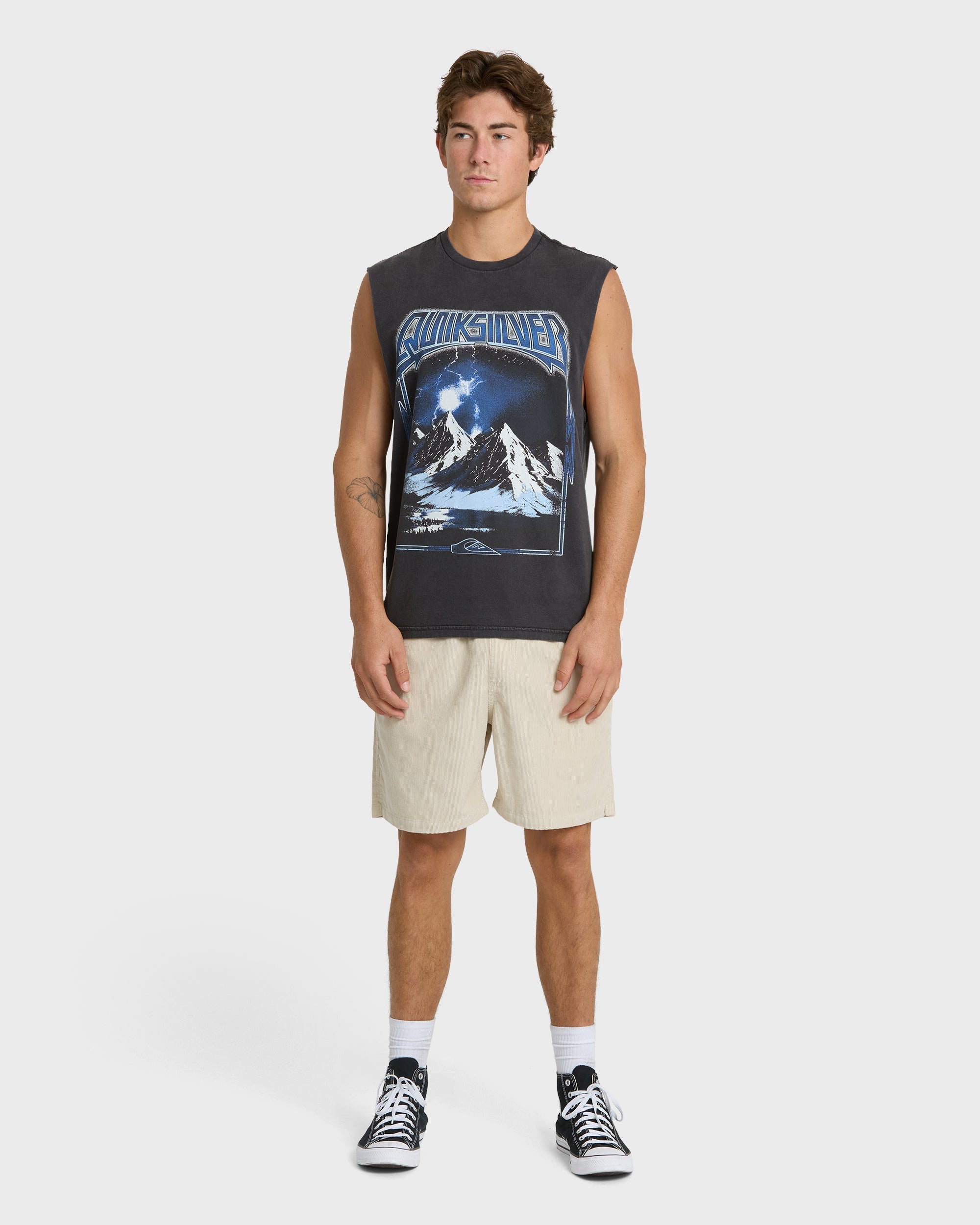Internal Beat Tank Top - Phantom