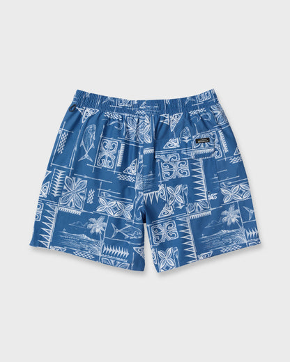 Waterman Mix Pack 17" Swim Trunks - Federal Blue