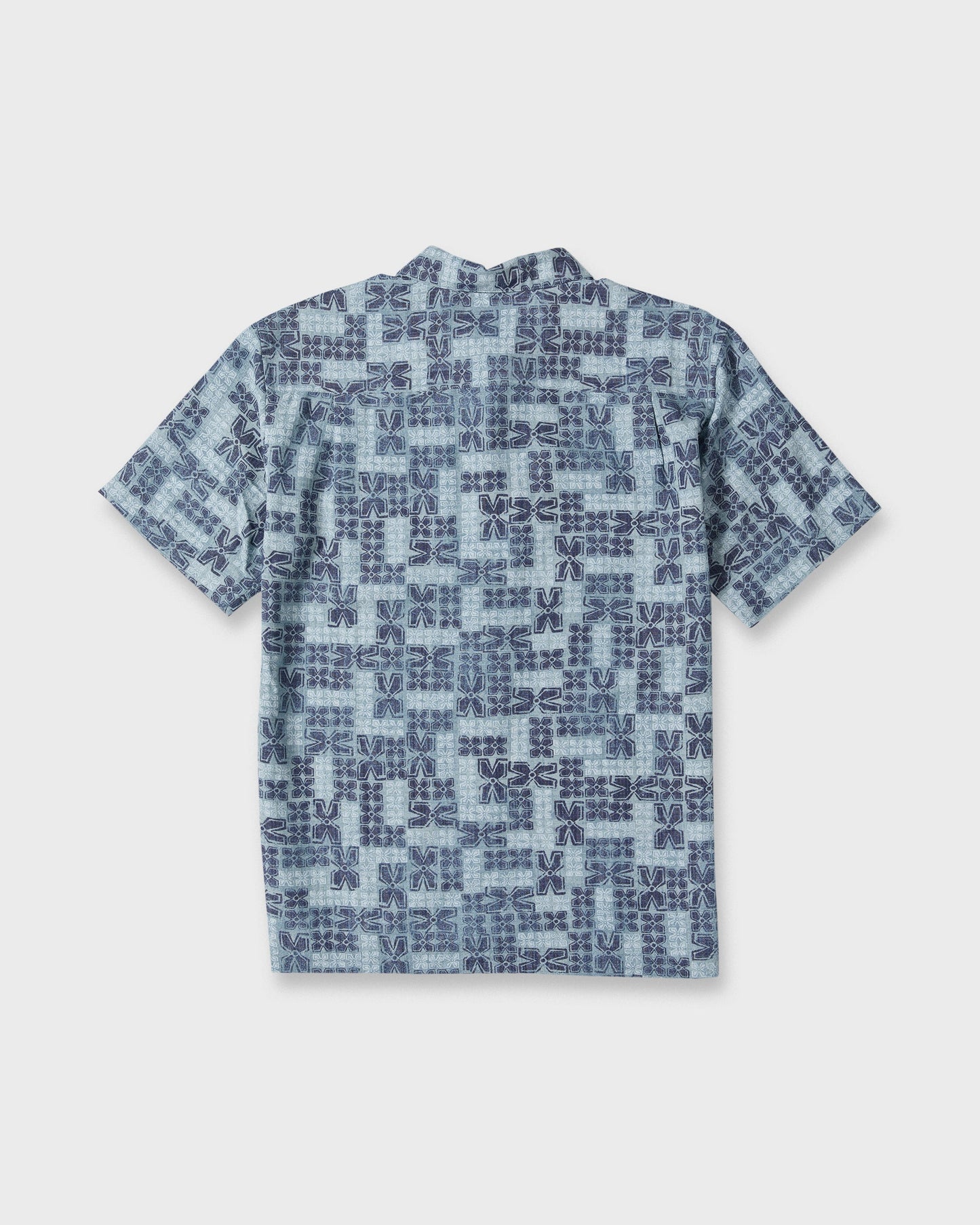 Waterman Boca Short Sleeve Woven Shirt - Blue Nights