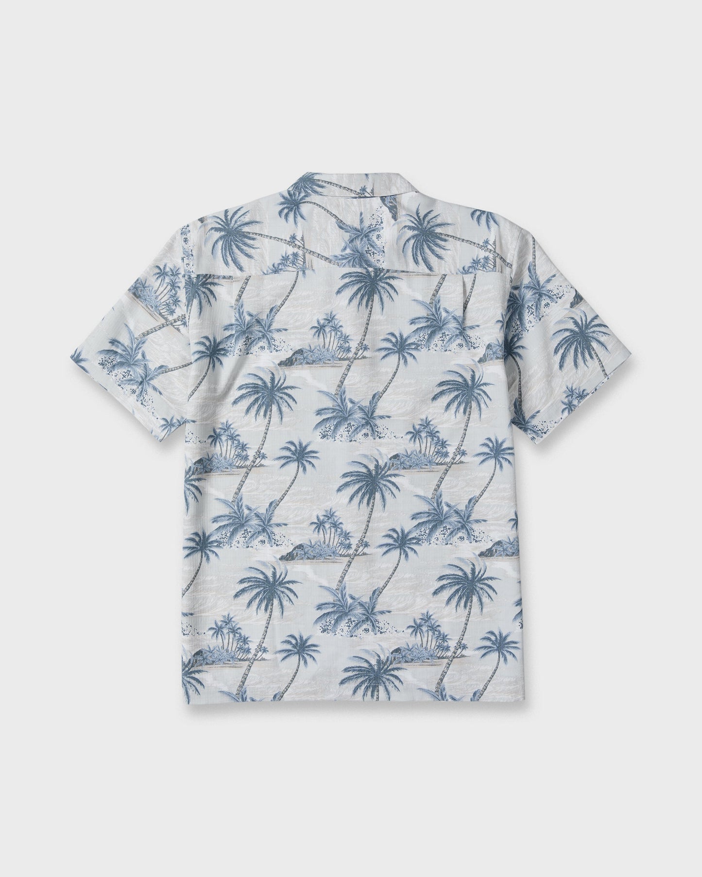 Waterman Island Vues Short Sleeve Woven Shirt - White