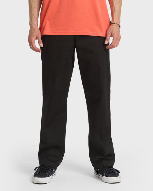 Union Stretch Chino Pants - Black