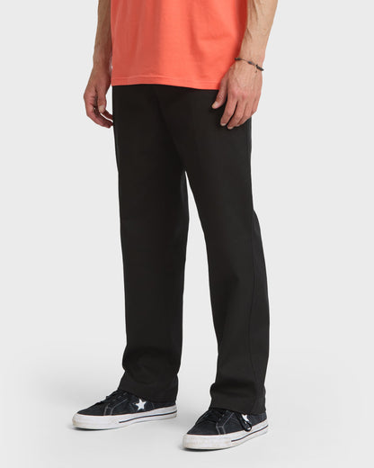 Union Stretch Chino Pants - Black