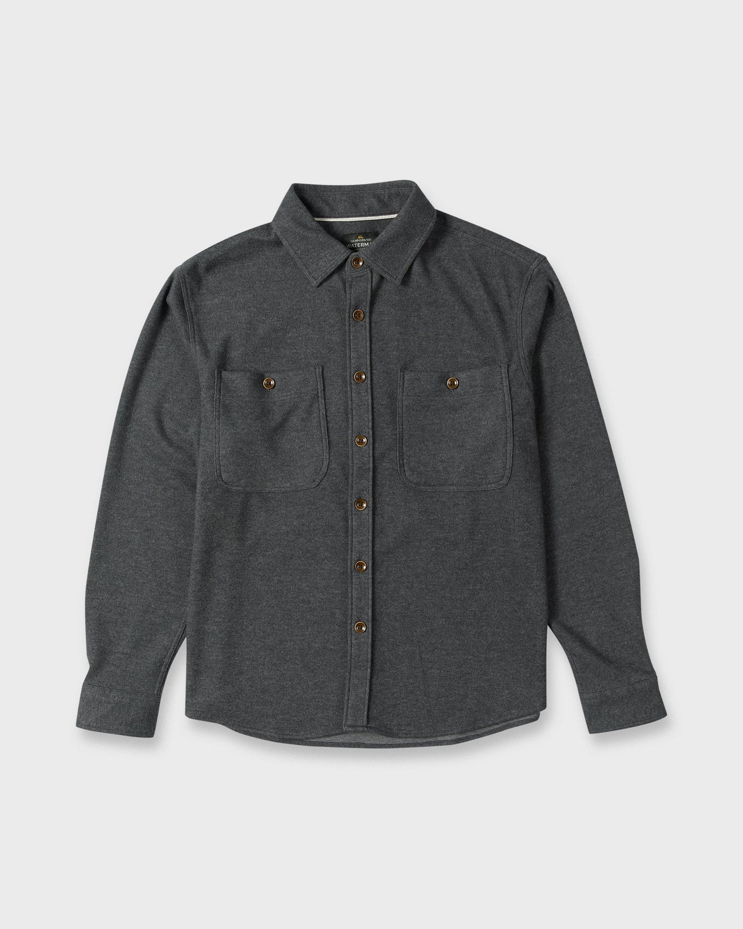 Waterman Harvest Long Sleeve Flannel Shirt - Phantom