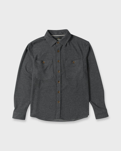 Waterman Harvest Long Sleeve Flannel Shirt - Phantom