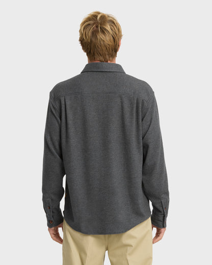 Waterman Harvest Long Sleeve Flannel Shirt - Phantom