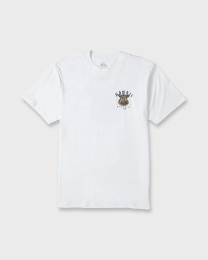 Hawaii Kalua Short Sleeve Cotton T-Shirt - White