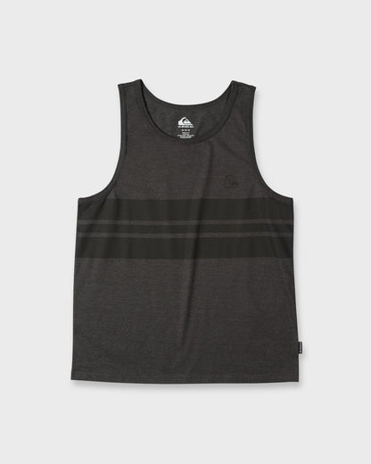 Original Stripe Tank Top - Charcoal Heather