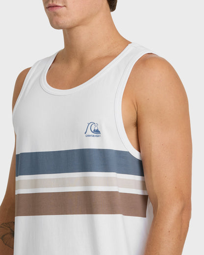 Original Stripe Tank Top - White