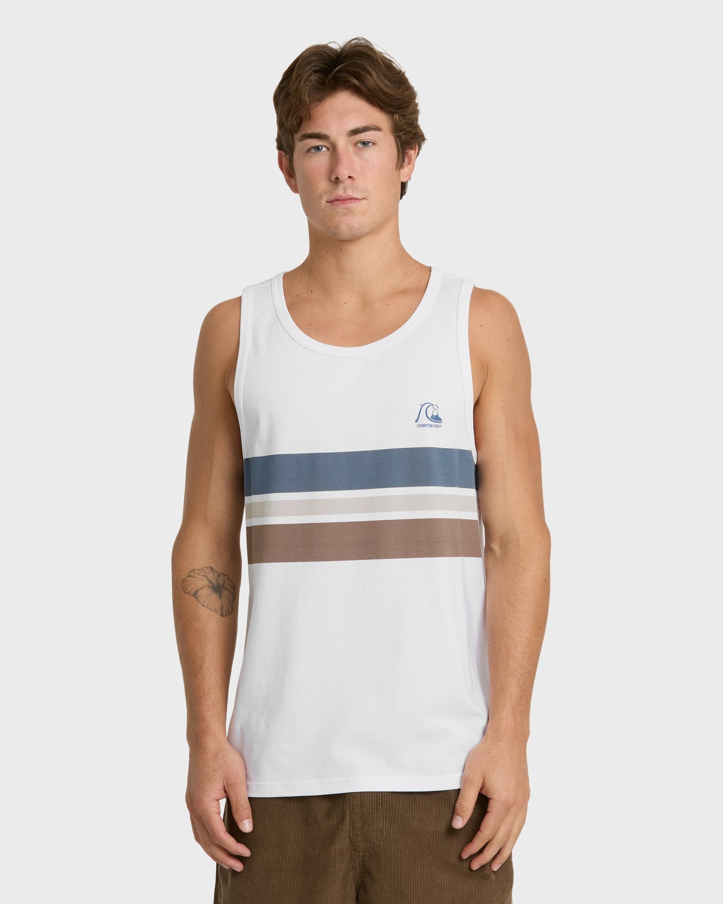 Original Stripe Tank Top - White