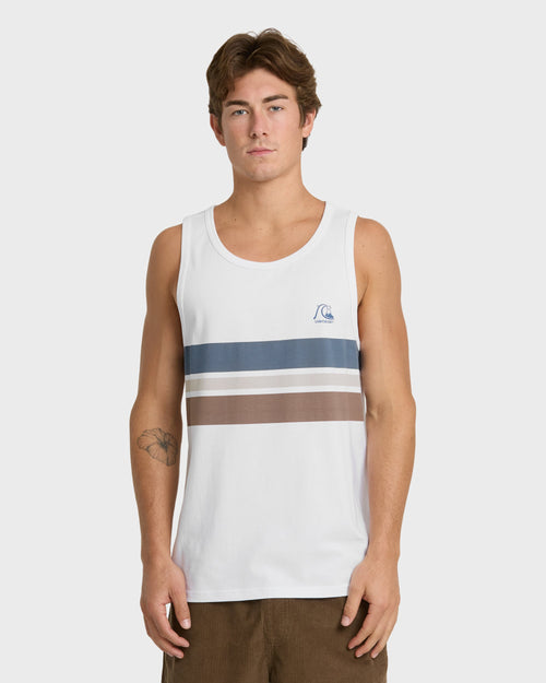 Original Stripe Tank Top - White