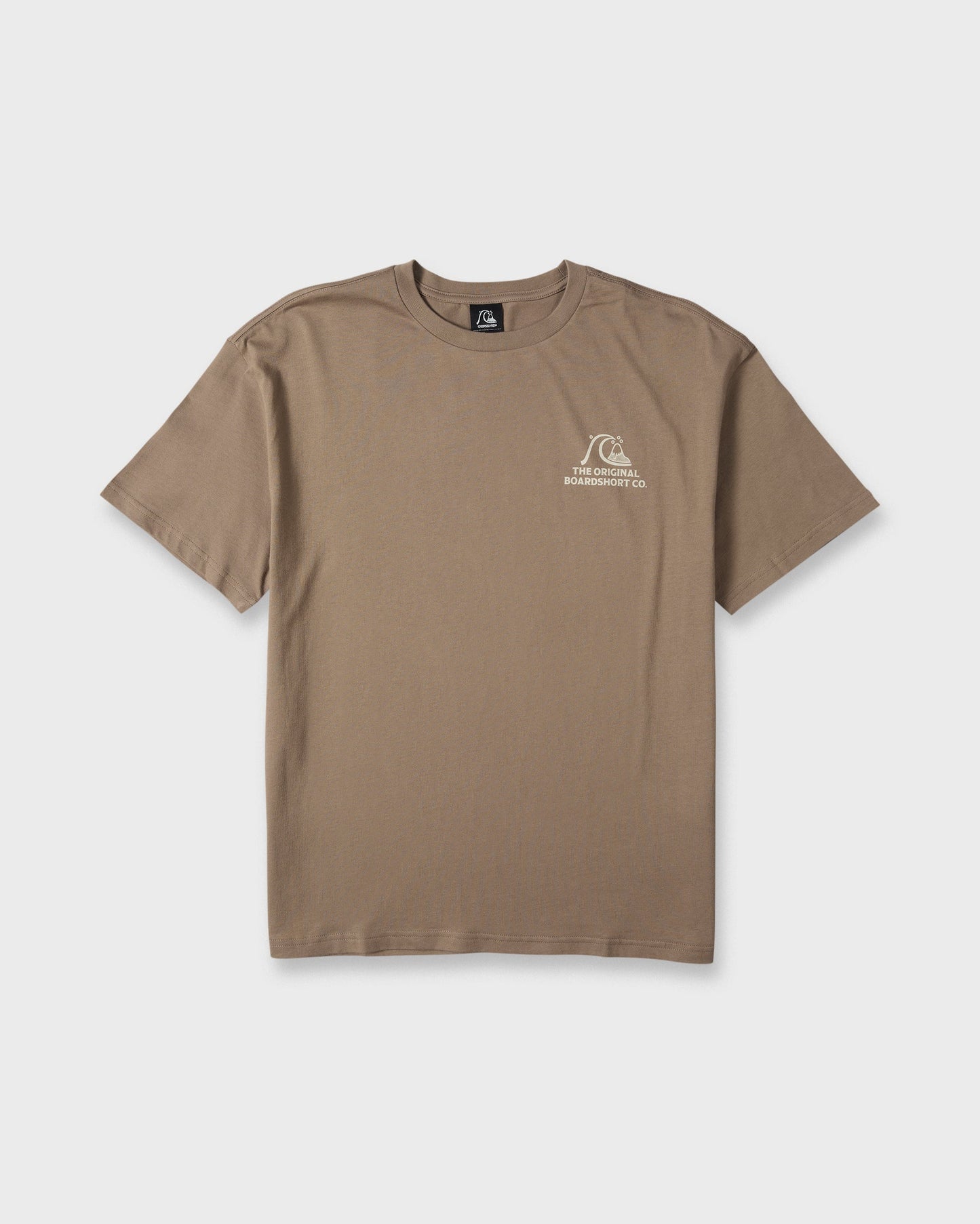 OG Surf Company ORG Short Sleeve Cotton T-Shirt - Pine Bark