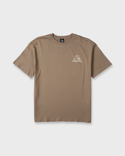 OG Surf Company ORG Short Sleeve Cotton T-Shirt - Pine Bark