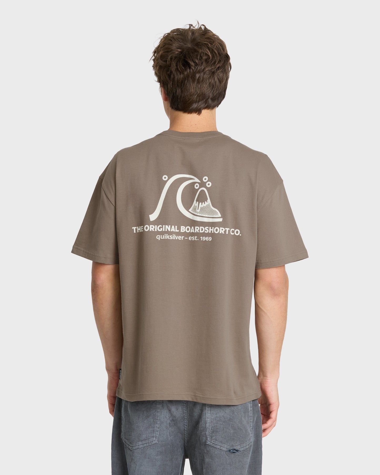 OG Surf Company ORG Short Sleeve Cotton T-Shirt - Pine Bark