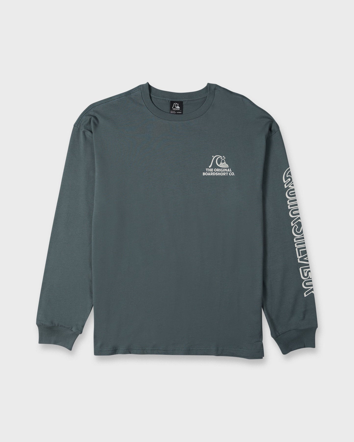 OG Boardshort Co Long Sleeve Knit T-Shirt - Dark Slate