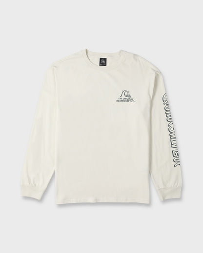 OG Boardshort Co Long Sleeve Knit T-Shirt - Silver Birch