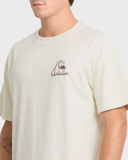 A Frames Org Short Sleeve Knit T-Shirt - Silver Birch