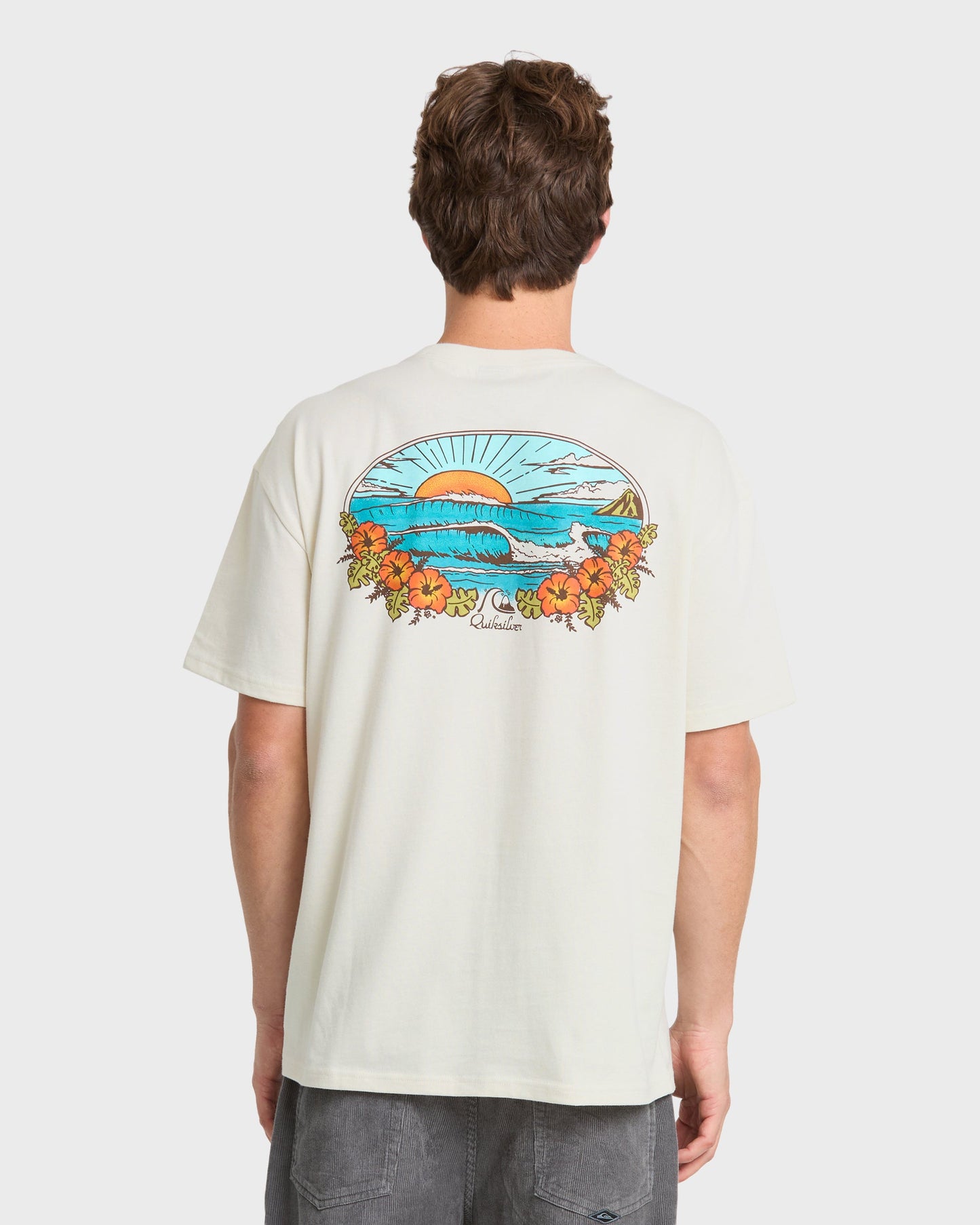 A Frames Org Short Sleeve Knit T-Shirt - Silver Birch