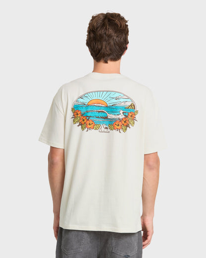 A Frames Org Short Sleeve Knit T-Shirt - Silver Birch