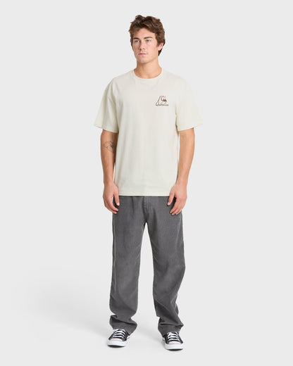 A Frames Org Short Sleeve Knit T-Shirt - Silver Birch