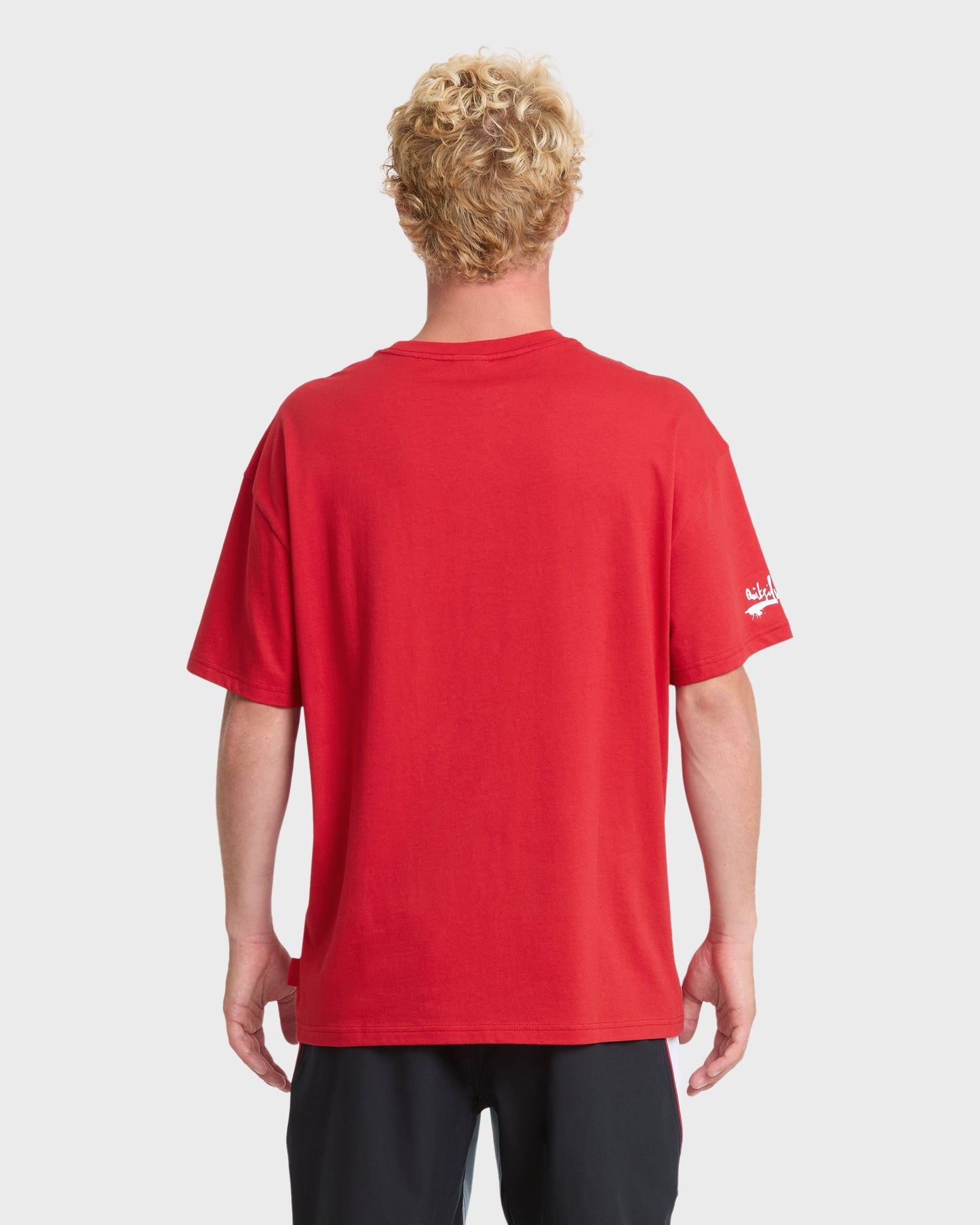 Young Guns Echo Short Sleeve Knit T-Shirt - Salsa