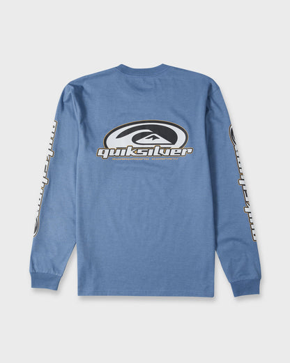 Clutch Long Sleeve Knit T-Shirt - Quiet Harbor Heather