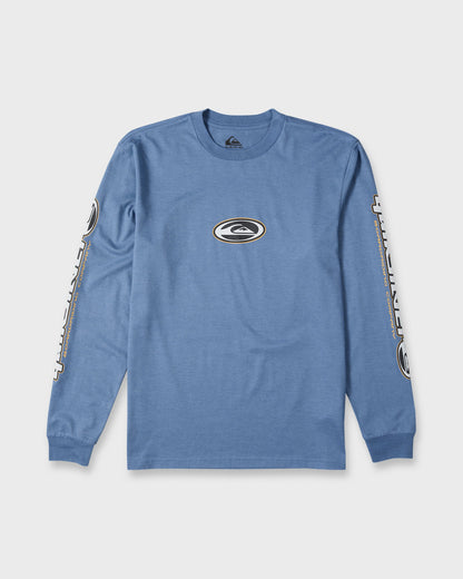 Clutch Long Sleeve Knit T-Shirt - Quiet Harbor Heather