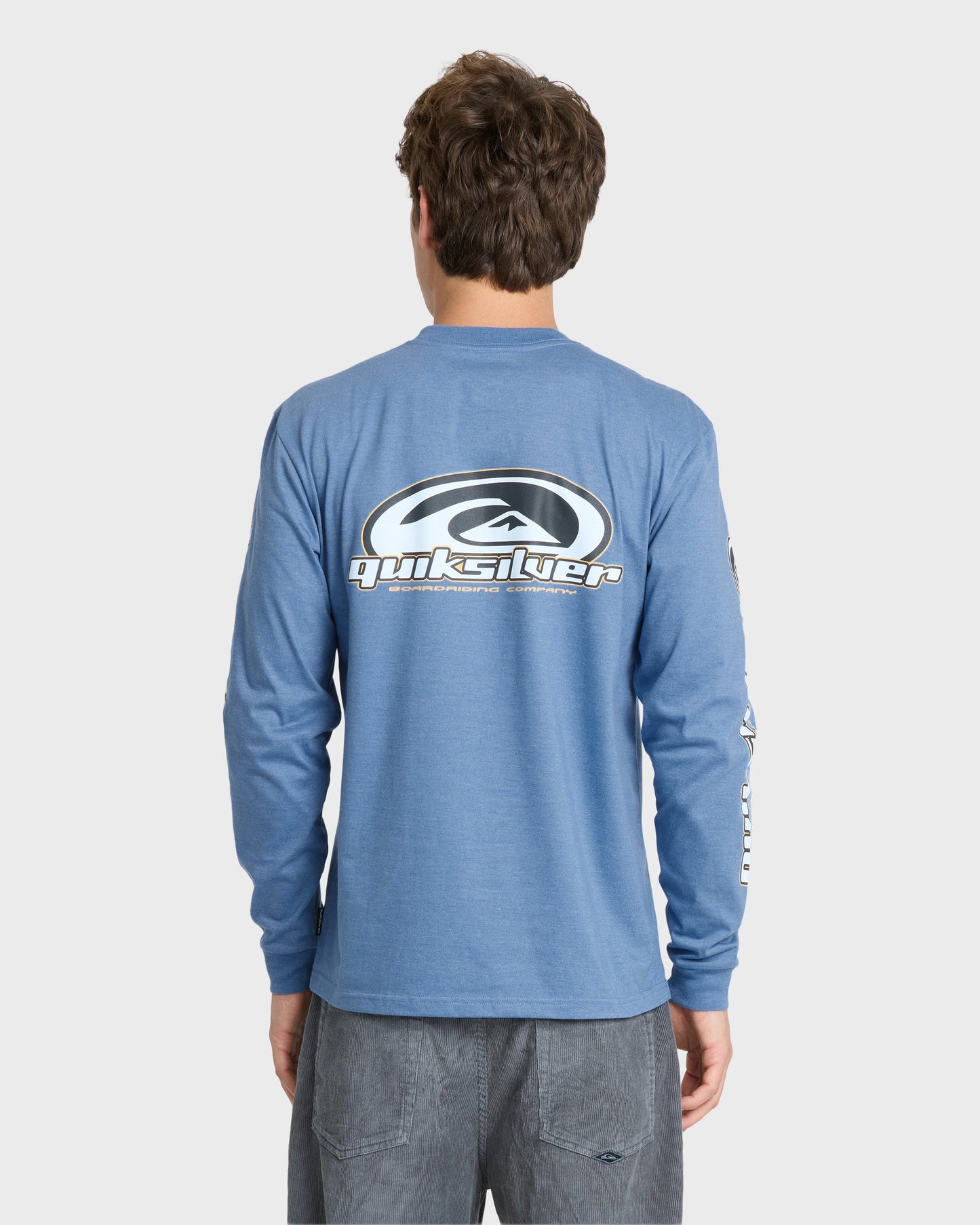 Clutch Long Sleeve Knit T-Shirt - Quiet Harbor Heather