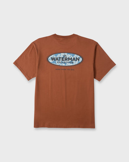 Waterman Inter Fill Classic Short Sleeve Knit T-Shirt - Picante