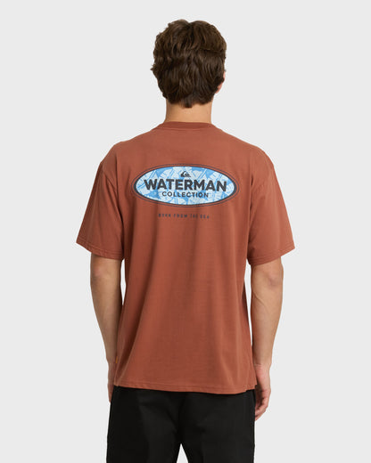 Waterman Inter Fill Classic Short Sleeve Knit T-Shirt - Picante